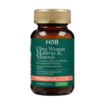 H&B HIGH STRENGTH multivitaminai ir mineralai moterims, 30 tablečių