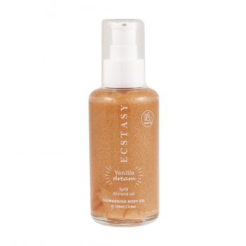 ECSTASY VANILLA DREAM SHIMMER kūno aliejus, 100 ml
