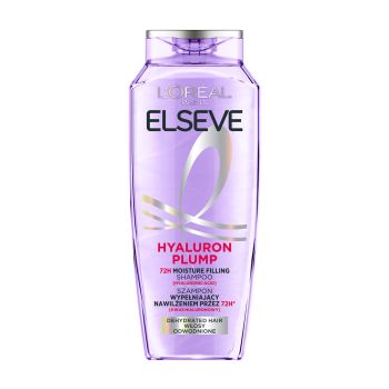 L'OREAL ELSEVE HYALURON PLUMP plaukų šampūnas, 400 ml