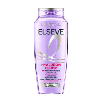 L'OREAL ELSEVE HYALURON PLUMP plaukų šampūnas, 250 ml