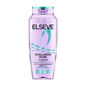 L'OREAL ELSEVE HYALURON PURE plaukų šampūnas, 400 ml
