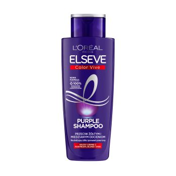 L'OREAL ELSEVE COLOR VIVE PURPLE plaukų šampūnas, 200 ml