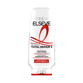 L'OREAL ELSEVE TOTAL REPAIR 5 RESTORING plaukų kondicionierius, 200 ml