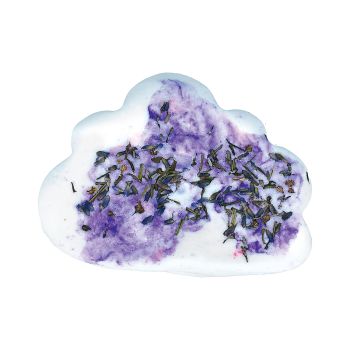 BOMB COSMETICS LAVENDER CLOUDS BUBBLE DOH vonios burbulas - putos, 135 g