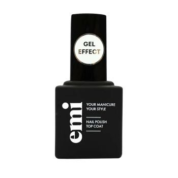 EMI ULTRA STRONG TOP COAT GEL EFFECT viršutinis nagų lako sluoksnis, 9 ml