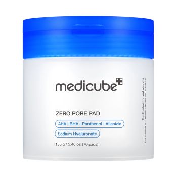 MEDICUBE ZERO PORE veido padukai, 155 g (70 vnt.)