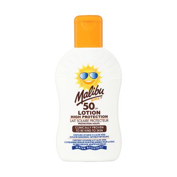 MALIBU KIDS SPF50 apsauginis losjonas nuo saulės, 200 ml