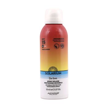 SOLARIUM SPF15 INVISIBLE apsauginis veido ir kūno purškiklis nuo saulės, 150 ml