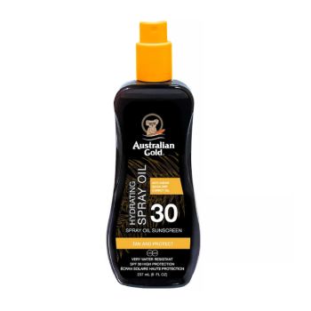 AUSTRALIAN GOLD HYDRATING SPF30 purškiamasis apsauginis aliejus nuo saulės, 237 g