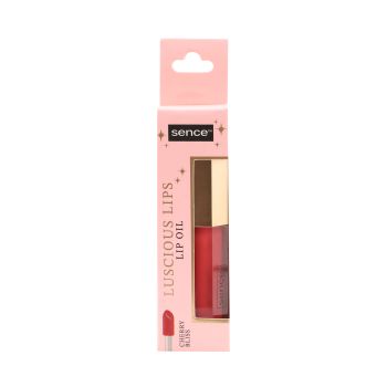 SENCE LUSCIOUS LIPS CHERRY BLISS lūpų aliejus, 4,8 ml