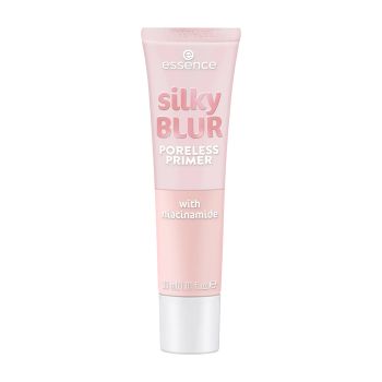 ESSENCE SILKY BLUR PORELESS PRIMER makiažo pagrindas, 30 ml