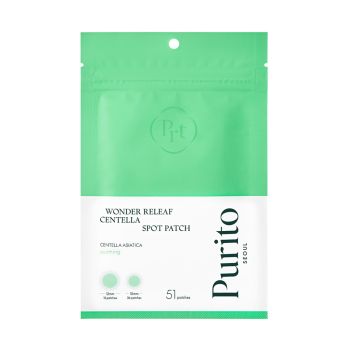 PURITO SEOUL WONDER RELEAF CENTELLA SPOT pleistrai nuo spuogų (51 vnt.)