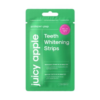 SMILEPEN POP JUICY APPLE balinamosios dantų juostelės (14 vnt.)