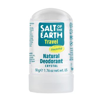 SALT OF THE EARTH TRAVEL UNSCENTED rutulinis dezodorantas, 50 g
