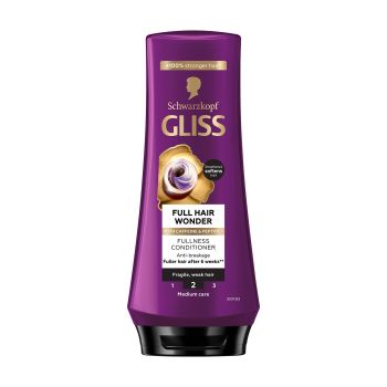 GLISS FULL HAIR WONDER FULLNESS plaukų kondicionierius, 200 ml