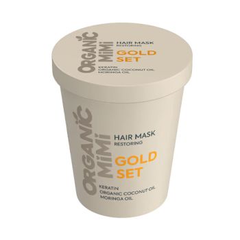 ORGANIC MIMI GOLD SET RESTORING plaukų kaukė, 200 ml