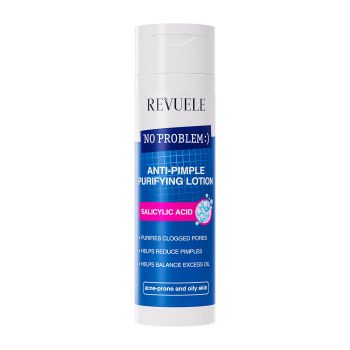 REVUELE NO PROBLEM ANTI-PIMPLE valomasis veido losjonas, 200 ml