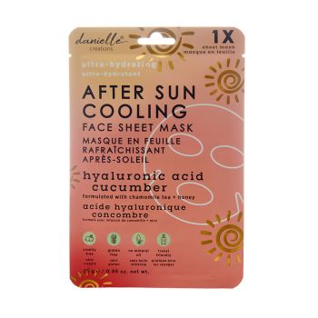 DANIELLE AFTER SUN COOLING lakštinė veido kaukė, 25 g