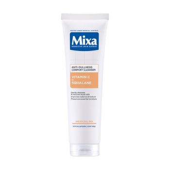 MIXA ANTI-DULLNESS VOMFORT veido prausiklis pilko atspalvio odai prižiūrėti, 150 ml