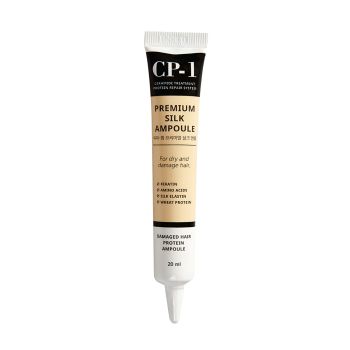 ESTHETIC HOUSE CP-1 PREMIUM SILK AMPOULE plaukų priežiūros priemonė, 20 ml