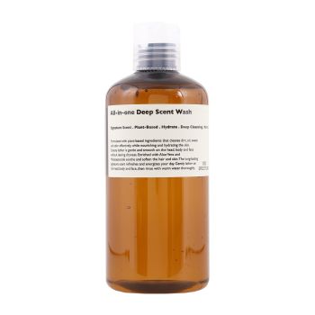 LAZY SOCIETY ALL-IN-ONE DEEP SCENT veido prausiklis, 300 ml