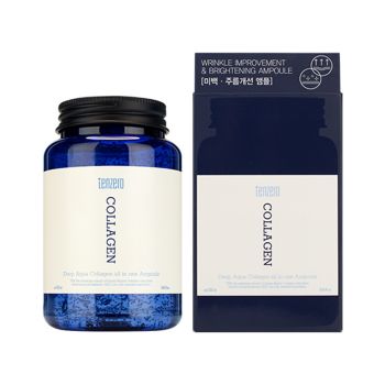 TENZERO DEEP AQUA COLLAGEN ALL IN ONE AMPOULE 2X veido serumas, 250 ml