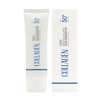 TENZERO DEEP AQUA COLLAGEN 2X SPF50+ veido kremas, 50 g