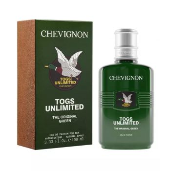 CHEVIGNON TOGS UNLIMITED THE ORIGINAL GREEN parfumuotas vyrų vanduo, 100 ml