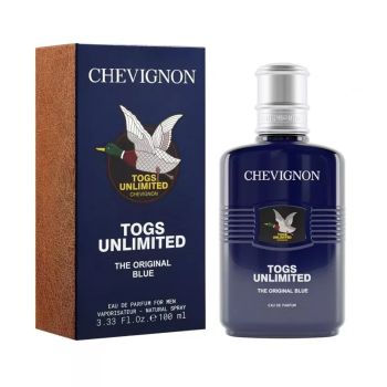 CHEVIGNON TOGS UNLIMITED THE ORIGINAL BLUE parfumuotas vyrų vanduo, 100 ml