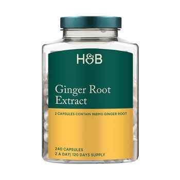 H&B imbiero šaknis 968 mg, 240 tablečių