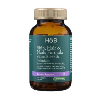 H&B vitaminai odai plaukams ir nagams, 180 tablečių