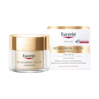 EUCERIN ANTI - AGE HYALURON - FILLER + ELASTICITY SPF15 dieninis veido kremas, 50 ml