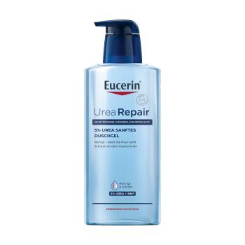 EUCERIN UREA REPAIR 5% dušo želė, 400 ml