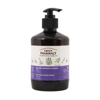 GREEN PHARMACY SAGE intymios higienos želė, 370 ml