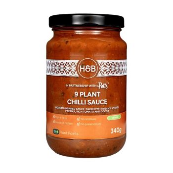 H&B 9 augalinis aitriosios paprikos padažas, 340 g