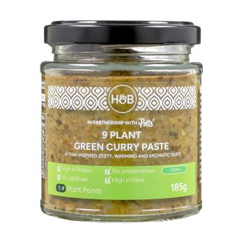 H&B 9 augalinė žaliojo kario pasta, 185 g