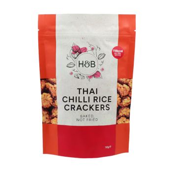 H&B THAI ryžių traškučiai su aitriąja paprika, 112 g