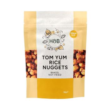 H&B TOM YUM keptų ryžių užkandis, 90 g