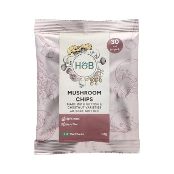 H&B grybų traškučiai, 10 g