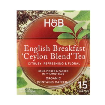 H&B Angliška pusryčių arbata, 15 vnt.