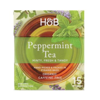 H&B pipirmėčių arbata, 15 vnt.