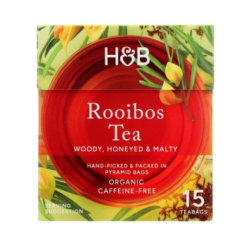 H&B raudonoji arbata, 15 vnt.