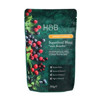 H&B supermaisto mišinys imunitetui, 150 g