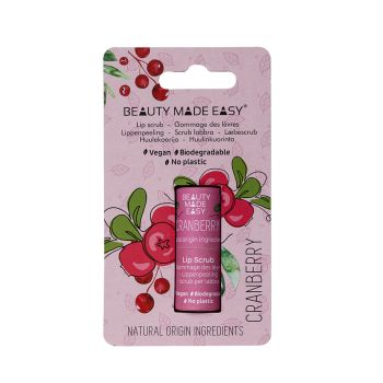 BEAUTY CRANBERRY lūpų šveitiklis, 6 g