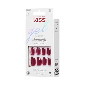 KISS GEL FANTASY MAGNETIC priklijuojami dirbtiniai nagai (28 vnt.)