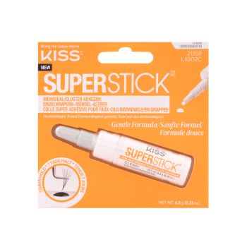 KISS SUPERSTICK dirbtinių blakstienų klijai, 6,5 g