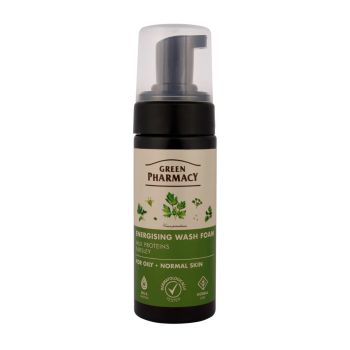 GREEN PHARMACY ENERGISING FOR OILY & NORMAL SKIN veido prausimosi putos, 150 ml