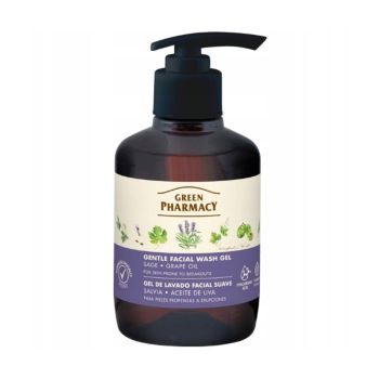 GREEN PHARMACY SAGE & GRAPE OIL veido prausimosi želė, 270 ml