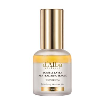 D'ALBA WHITE TRUFFLE DOUBLE LAYER REVITALIZING veido serumas, 30 ml