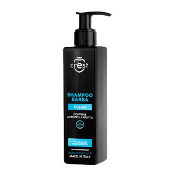 CREST SHAMPOO BARBA CLEAN barzdos šampūnas, 200 ml